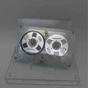 Cinta de casete de audio de alta resolución con bobina metálica impresa, estructura de bobina abierta, medios de grabación analógica de doble cara - Product Image 4