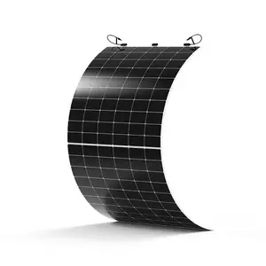 Panel surya Mono pembersih sendiri, sistem generator fotovoltaik surya portabel setengah sel 430 w-530 W fleksibel