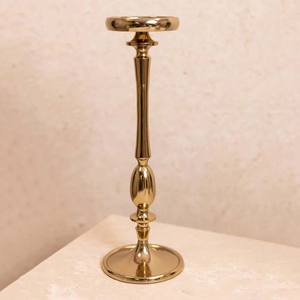 2025 meilleur vendeur décoratif en laiton bougeoir pilier pour le décor de centres de table de mariage meilleur vendeur - Product Image 1