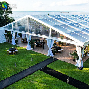 Chất lượng cao 500 người tổ chức sự kiện bên marquee rõ ràng span lễ hội lều ngoài trời cho đám cưới - Product Image 1