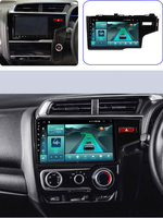 Radio Mobil Android GPS 2DIN Baru dengan DSP Terintegrasi untuk Jazz 2014-2018 RHD-5G/WiFi untuk Stereo Multimedia