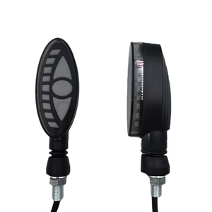 Lampe universelle de clignotant de moto de RVB LED avec les voyants de clignotant coulants séquentiels de conception de <span class=keywords><strong>grand</strong></span> oeil - Product Image 2