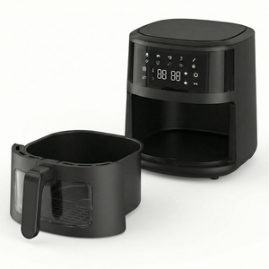 Four électrique multifonctionnel numérique à écran tactile <span class=keywords><strong>4L</strong></span> 4.5L, <span class=keywords><strong>friteuse</strong></span> à air sans huile grande capacité pour usage hôtelier - Product Image 4