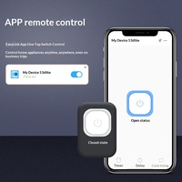 LINGJU Relais de serrure de moteur intelligent 12V 10A WiFi avec télécommande et commande vocale pour système de maison intelligente