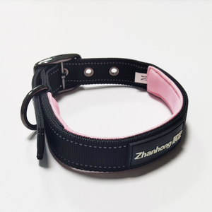 Custom Logo Adjustable Pin Buckle <strong>Neoprene</strong> <strong>Dog</strong> <strong>Collar</strong> Tactical Training Nylon Strap Pet <strong>Collars</strong> - Product Image 3