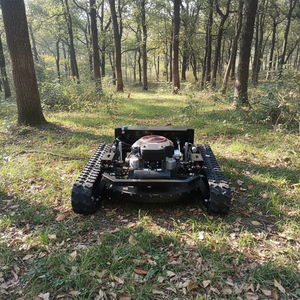 Tondeuse à gazon sans fil 4 temps de qualité industrielle à large largeur de coupe et à décharge arrière, efficace pour les terrains de golf commerciaux - Product Image 1
