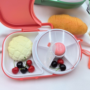 Lonchera Bento Rectangular Hermética para Estudiantes, con Cierre de Cinco Puntos, Ideal para Niños, Viajes de Primavera y Actividades al Aire Libre - Product Image 3