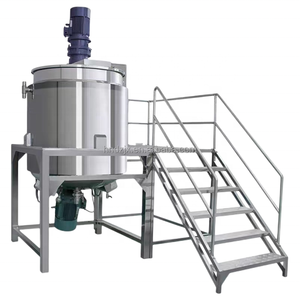 Tanque de mezcla DZJX con transportador de tornillo agitador de aislamiento Liquer 100 200 500 1000 2000 5000 tanque mezclador de reactor de litros - Product Image 6