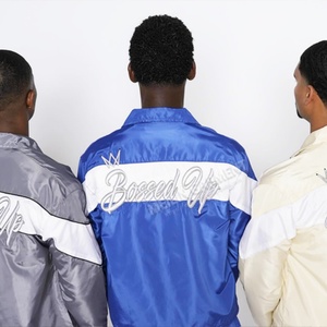 Custom Design Men Casual <b>Zip</b> <b>up</b> <b>Jacket</b> Shorts Polyester Windbreaker Tracksuit Sweatsuit 2 Piece Jogging Wear Nylon Tracksuit - Product Image 5