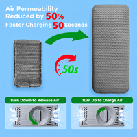 Tapis de camping d'extérieur imperméable, matelas de couchage auto-gonflant, matelas pneumatique avec pompe à air électrique