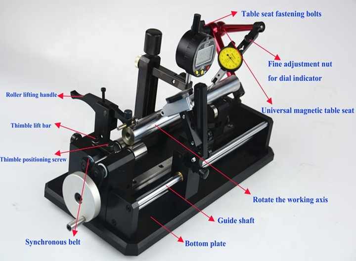 Testing Punch Punch Concentricity Gauge and Centricity Tester with Dial test Indicator