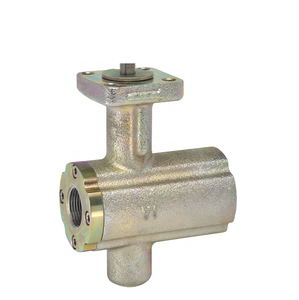 B313B+TR24-SR-T Robinet à bille en laiton 3 voies 1/2'' 600 PSI avec actionneur - Product Image 4