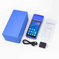 SDK 5.45" Terminal de point de vente portable, machine de caisse mobile 4G Android, imprimante USB WiFi, NFC, système de point de vente tout-en-un pour la vente au détail