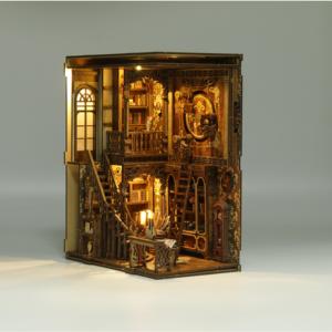 2025 nuevo estilo, Kit de Rincón de libro de Etiqueta Privada, Rincón de libro de madera cortado con láser para decoración de estantería - Product Image 2