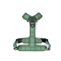 Harnais pour chien Sunraymascota en nylon avec sangle de poitrine, clip frontal et boucle de cou, robuste, pour la chasse, anti-traction, tactique