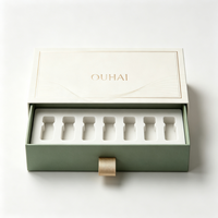 Boîtes cosmétiques en carton rigide avec tiroir coulissant pour ampoules de 3 ml, emballages pour sérum de soin de la peau, Cajas De Papel Personalizadas