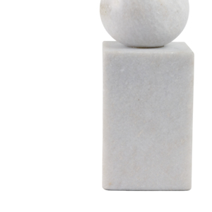 Portacandele Geometrico in Marmo, Candelabro Contemporaneo in Pietra per Centrotavola e Arredamento Casa - Product Image 5