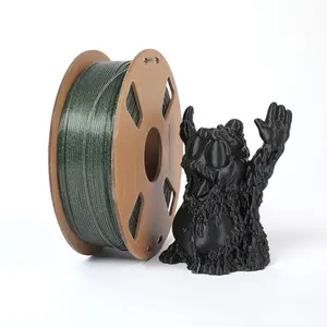 Glitzernd im Dunkeln blau/grün Sternenhimmel pla filament flexibler 3d-druck 1 kg 1,75 mm 3d-drucker pla filament