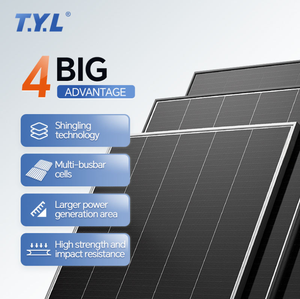 แผงโซลาร์เซลล์ TYL Tier 1 Mono 580W 590W 595W แบบ Half Cell Bifacial รับประกัน 12 ปี TYL-580w ประสิทธิภาพเหนือกว่าในสภาพแวดล้อมที่มีอุณหภูมิสูง - Product Image 6