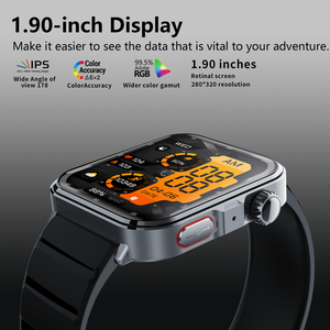 Reloj Inteligente F330 con Llamadas, SOS, Alarma de Caídas, Conteo de Pasos, Seguimiento de Sueño y Deportes, Recordatorio de Mensajes, Pantalla IPS Cuadrada - Product Image 4