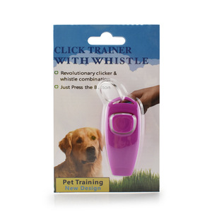2 in 1 Multifunktion aler Hunde trainer Click Training Clickers Whistle Pet Produkt mit Schlüssel bund für Hund - Product Image 6