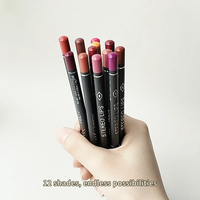 Crayon à lèvres imperméable à haute pigmentation, crayon à lèvres longue durée, pack de teintes, crayon à lèvres anti-bavures pour une définition complète des lèvres