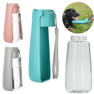 Botella de agua portátil para perros al aire libre para perros pequeños y grandes gatos a prueba de fugas de alta capacidad para mascotas bebedero Labrador Beagle suministros - Product Image 1