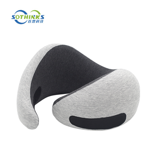 360 °   Almohada de Viaje Ajustable con Forma de Caracol, 100% Espuma Viscoelástica, Almohada Ergonómica de Soporte para el Cuello para Dormir en Avión, Auto y Oficina - Product Image 1