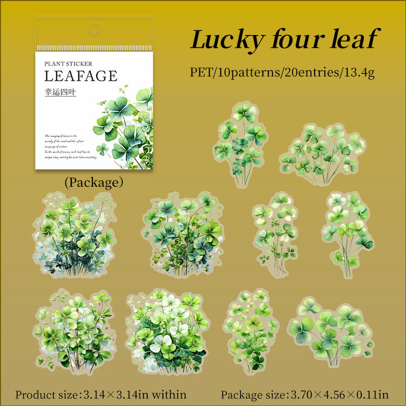 F Lucky Four Leaves