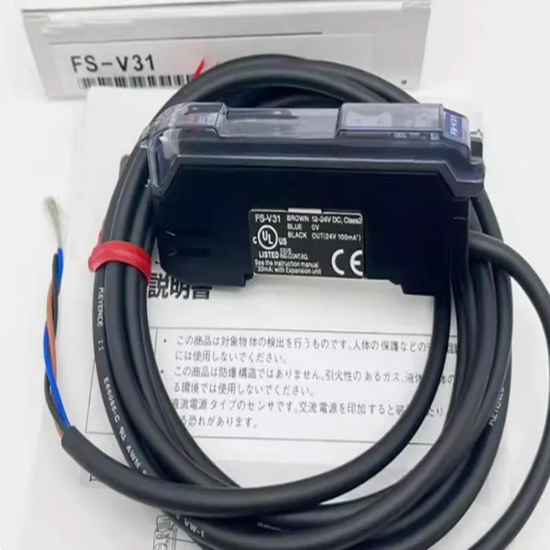 Keyence FS-V31 Digital Fiber Optic Sensor for Intensity Detection