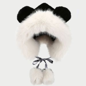 New Stylish Rabbit Ears Winter <b>Hat</b> Hot Selling Cute Fashion Fur Fur Trapper <b>Hat</b> - Product Image 3