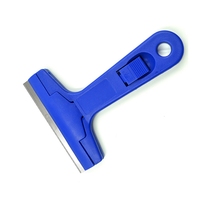 Couteau utilitaire, grattoir à peinture et à colle avec lame remplaçable en acier au carbone 100x18x0.4mm OEM