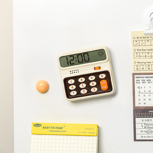 Mini estudiantes Pomodoro temporizadores Mini <span class=keywords><strong>10</strong></span> minutos cuenta regresiva temporizador pequeño Amarillo Blanco Fitness gimnasio temporizador reloj - Product Image 5