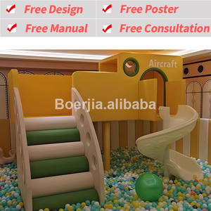 Equipo <span class=keywords><strong>de</strong></span> patio interior para niños con marco resistente para niños con superficies acolchadas suaves y tema <span class=keywords><strong>de</strong></span> Castillo para <span class=keywords><strong>aventuras</strong></span> en el área <span class=keywords><strong>de</strong></span> juegos - Product Image 2