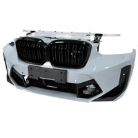 Pièce d'origine d'occasion pour BMW X3M F97 2020-2024 : Ensemble de pare-chocs avant complet avec calandre M Sport et support de radiateur OEM X4mF98