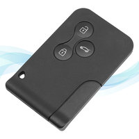 Clé de Voiture Intelligente MS 3 Boutons Mains Libres 433 MHz Puce ID46 pour Renault Mégane 3 RC, Télécommande Auto Avec Lame Vierge VA6 Non Taillée