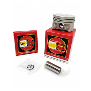 Kit de piston complet Yamaha Saluto 125 52,40 mm avec segments OEM Taille STD Finition étainée pour réparation moteur - Product Image 1