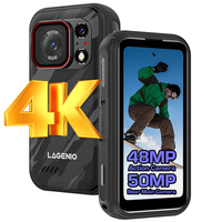 Caméra d'action LAGENIO Eagle Pro 48MP 5G IP68 Vente en gros 4K EIS en stock Smartphone robuste 5G 24 Go de RAM