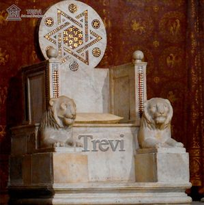 Decorazione della fase della chiesa sedie religiose fatte a mano personalizzate vescovo trono chiesa cathena - Product Image 2