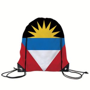 Wholesale Custom National Logo Drawstring Sportpacks Pocket Bundle Spot Color Print Advertising Storage Bag for Drawstring