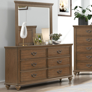 American Nightstand, Traditional Solid Wood Bedroom Furniture Set - Product Image 2