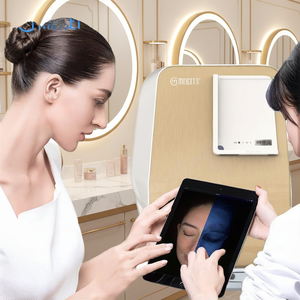 Analyseur de peau 3D intelligent MC88 avec affichage de la topographie cutanée, analyse de l'acné, des rides et des pigmentations, prises EU/UK/US, garantie 1 an - Product Image 1