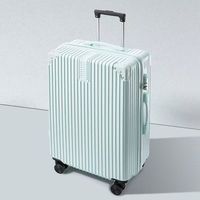 Valise de voyage rigide à roulettes de haute qualité avec ouverture frontale, en ABS et PC