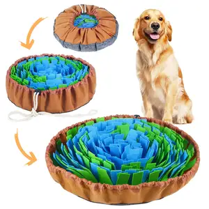 Schnupftabak matte für Hunde Verstellbare Hunde behandlungen Fütterung matte für Geruchs training und langsames Essen Interaktives Hunde puzzlespiel zeug
