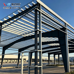 Grande structure d'entrepôt commercial en acier avec conception de structure préfabriquée - Product Image 1