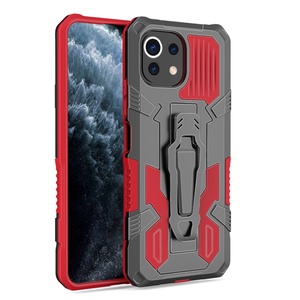 Funda Protectora Antihuellas Mate Resistente con Soporte para Teléfono Celular iPhone Air 12 13 14 15 16 17 Pro Max, a Prueba de Golpes - Product Image 2