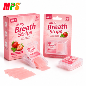 Tiras <span class=keywords><strong>de</strong></span> menta <span class=keywords><strong>de</strong></span> <span class=keywords><strong>fresa</strong></span>, <span class=keywords><strong>sin</strong></span> azúcar, respiración fresca, Oem - Product Image 1