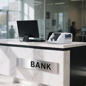 Compteuse de billets WEIRONG haute vitesse 900 billets/min, tri automatique, détection 2CIS, qualité bancaire, trémie à chargement arrière 200 billets - Product Image 6