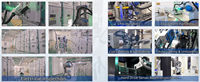 Cobot 6 axes, portée 1400 mm, précision 0,05 mm, moteur PLC, roulement OEM, bras robotique collaboratif intelligent, charge utile 20 kg, empilage, IP54/IP65