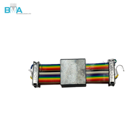Kabel Pita Datar IDC 16Pin Pitch 2.54mm 145MM/0.48ft dengan Inti Ferit untuk Transmisi Sinyal & Data PCB